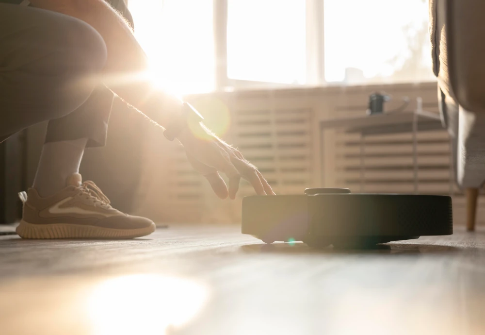 self cleaning brush robot vacuum